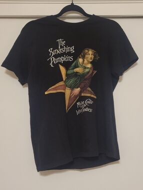 Smashing Pumpkins Mellon Collie Tee Medium Black Band Graphic Shirt
